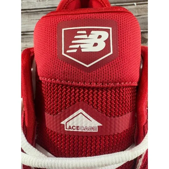 New Balance Baseball Cleats L3000TR4 size 17 D color red Brand New - Picture 11 of 13